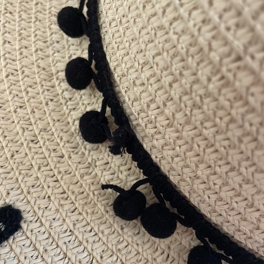 Cream straw hat - Picture 6 of 6